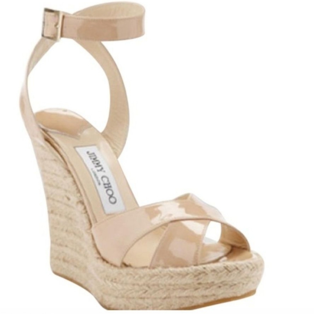 Jimmy Choo phoenix wedge espadrilles